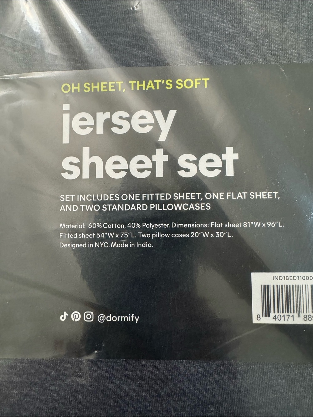 4 pieces bedsheets set, queen size